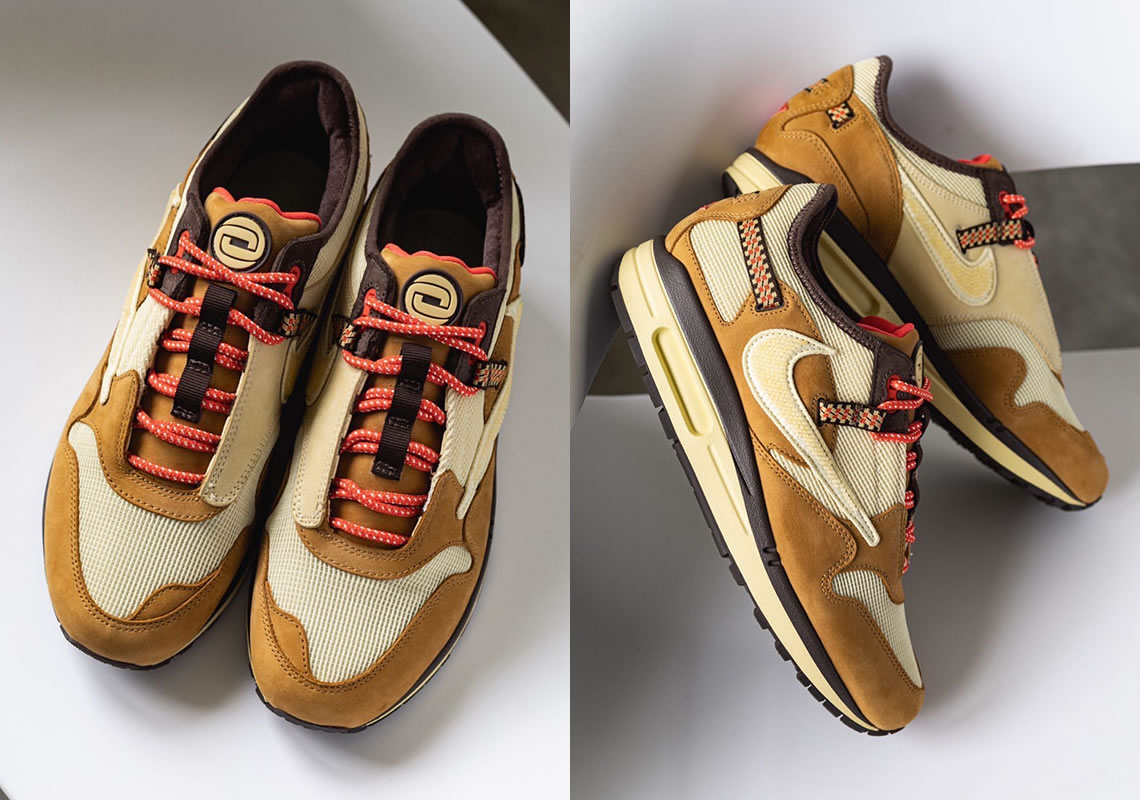 Travis Scott Nike Air Max 1 Wheat Do9392 701 (4) - newkick.app